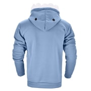 Unisex Shark Head Hoodie Relaxed Fit Casual Pullover Hooded Sweatshirt Summer Lightweight Tops XL