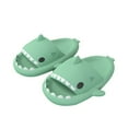thumbnail image 1 of Unisex Shark Slides Non-Slip Novelty Open Toe Sandals Cute Beach Slippers Indoor and Outdoor, 1 of 6