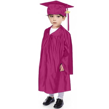 Grads4Good 2025 Shiny Graduation Cap And Gown Set With Tassel – Unisex Polyester