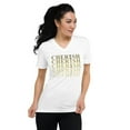 thumbnail image 1 of Unisex Short Sleeve V-Neck T-Shirt, 1 of 1