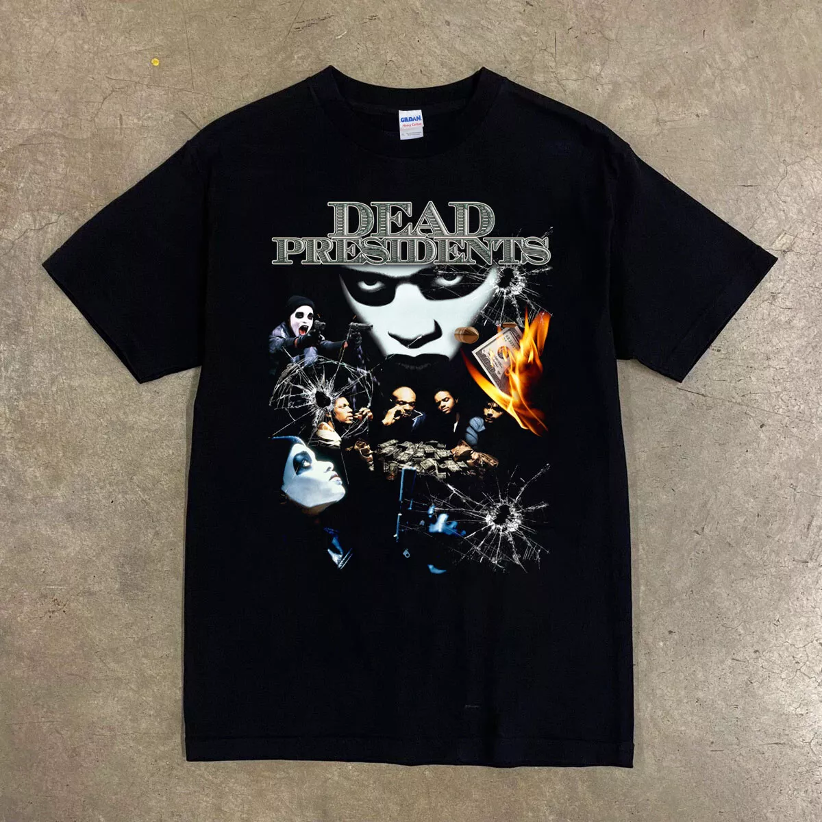 Unisex Short Sleeves Tee Dead Presidents 90'S Movie Halloween TShirt