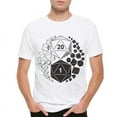 Unisex Short Sleeves Tee Dungeons And Dragons Dice TShirt, D&D Dnd