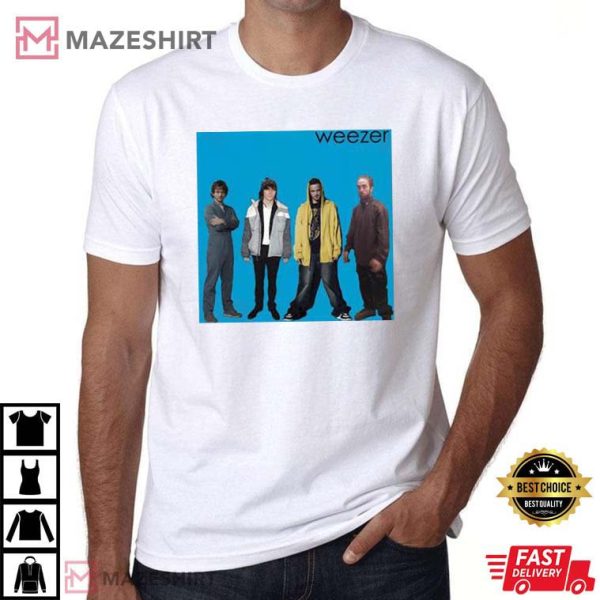 Unisex Short Sleeves Tee Funny Weezer Band Concert 2023 Meme TShirt