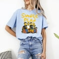 Unisex Short Sleeves Tee Simple Plan Simpsons North American Tour 2024