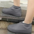 Unisex Silicone Overshoes One Pair Non Silicone Overshoes For Rain Snow