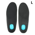 thumbnail image 1 of Unisex Silicone Sports Insole Shock Absorption Foot Arch Support Orthotics InsolesL, 1 of 8