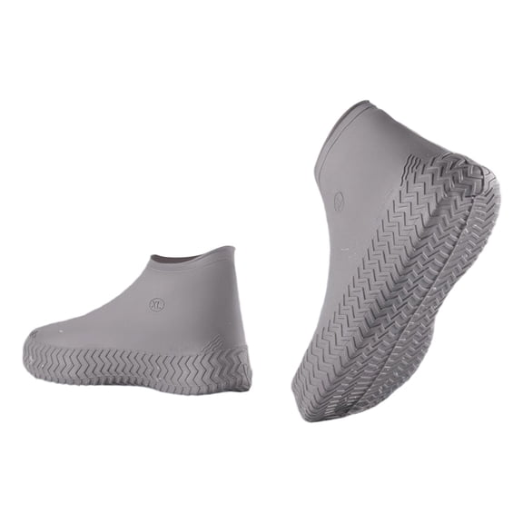 Unisex Silicone Rain Shoe Covers, Waterproof Non-Slip Reusable Portable ...