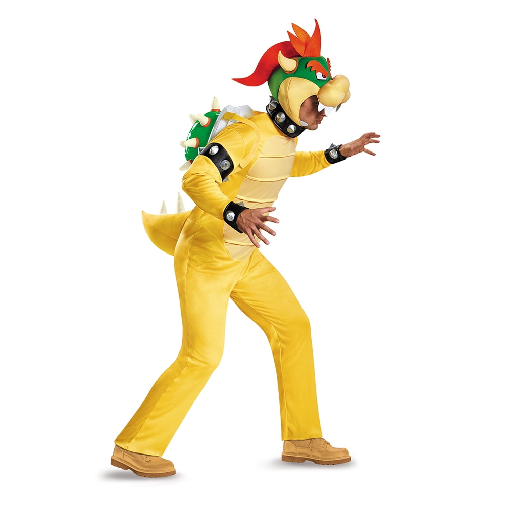 The Super Mario Bros. Movie Bowser Cosplay Cloak Halloween Party Suit