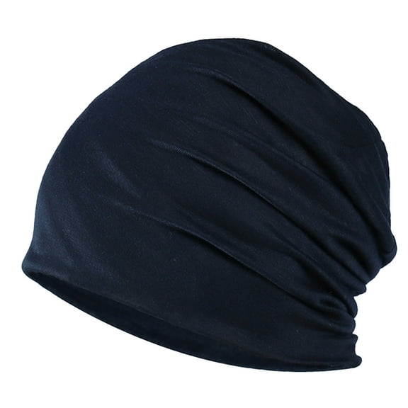 Unisex Skull Solid Color Cap Long Baggy Hip-hop Spring Fall Hat For Outdoor Activities