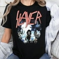 thumbnail image 1 of Unisex Slayer Live Undead Album Classic Graphic Merchandise T-Shirt, Sizes S-5XL, Tbun, 1 of 5