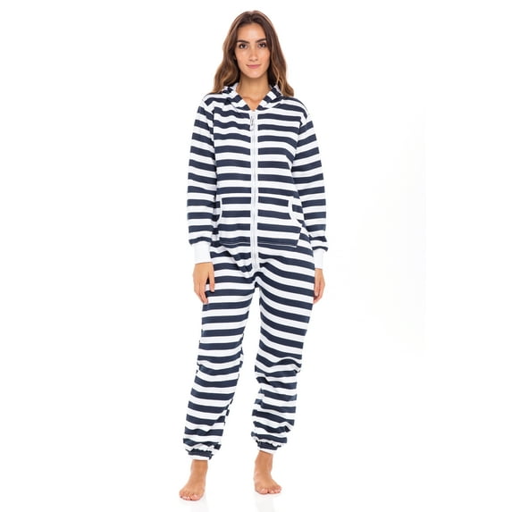 Unisex Sleepwear Adult Jumpsuit for Women One Piece Pajamas Ladies Non Footed Union Suit Pajamas