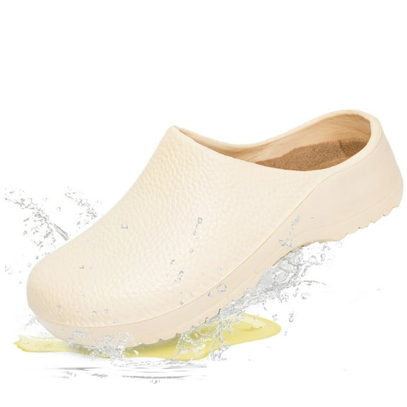 Unisex Slip-Resistant Chef Shoes - Oil & Water Proof Kitchen Work Shoes for Men/Women, Non-Slip Restaurant Shoes Lightweight Safety Footwear for Crews