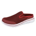 thumbnail image 1 of Guttear Mules for Women 2025 Backless Walking Sneakers Summer Slip-On Shoes Mesh Air Cushion Orthopedic Shoes with Arch-Support Open Back Slip On Shoes, 1 of 9