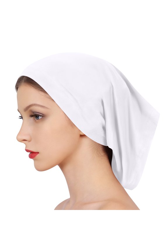 Unisex Slouchy Beanie Hat, Soft Lightweight Knit Skull Cap for Men and Women, Breathable Cotton Sleep Turban Cap D