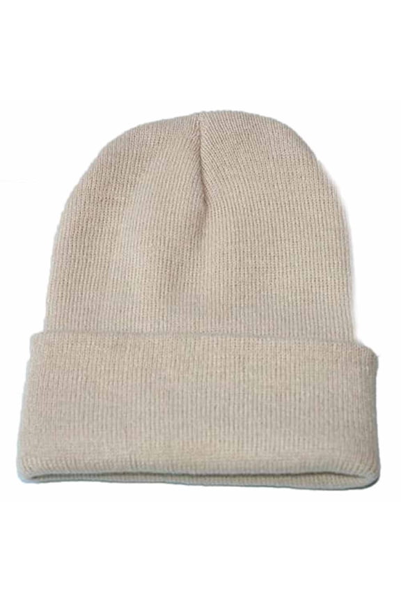 Unisex Slouchy Knit Baseball Cap for Winter Warmth and Hop Ski Style
