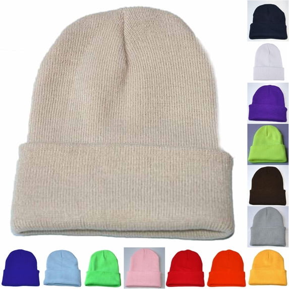 Unisex Slouchy Knitting Beanie Hop Warm Winter Ski Hat