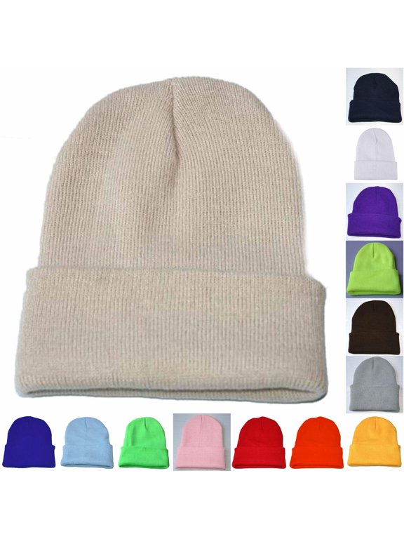 Unisex Slouchy Knitting Beanie Hop Warm Winter Ski Hat