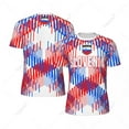 thumbnail image 1 of Unisex Slovenia Flag 3D Printed T-shirt Fans Mesh tshirt For Running Bike Soccer Tennis Fitness Sports Exclusive, 1 of 13