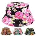 thumbnail image 1 of Unisex Small Floral Fisherman Hat Casual Breathable Sun Protection Headwear, 1 of 3