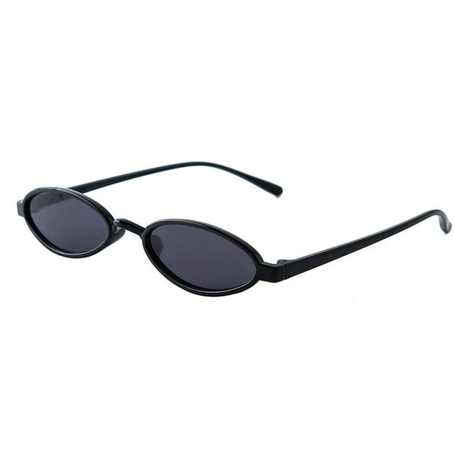 Unisex Small Round Frame Sunglasses Resin Lens Women Men Sun Shades Eyewear Traveling Summer Sun Glasses