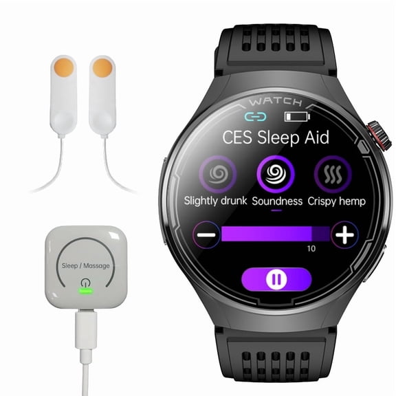 Unisex Smart Watch with Sleep Support, 1.43" AMOLED Display Heart Rate Tracking IP67 Waterproof Health Watch