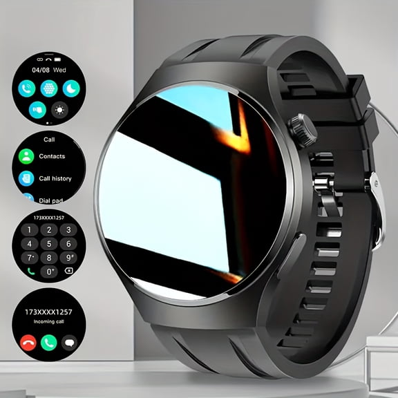 Unisex Smartwatch, 1.52" HD TFT Screen, BT Call, USB Charging, Android & iOS Compatible, Gift