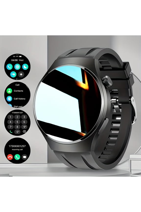 Unisex Smartwatch, 1.52" HD TFT Screen, BT Call, USB Charging, Android & iOS Compatible, Gift