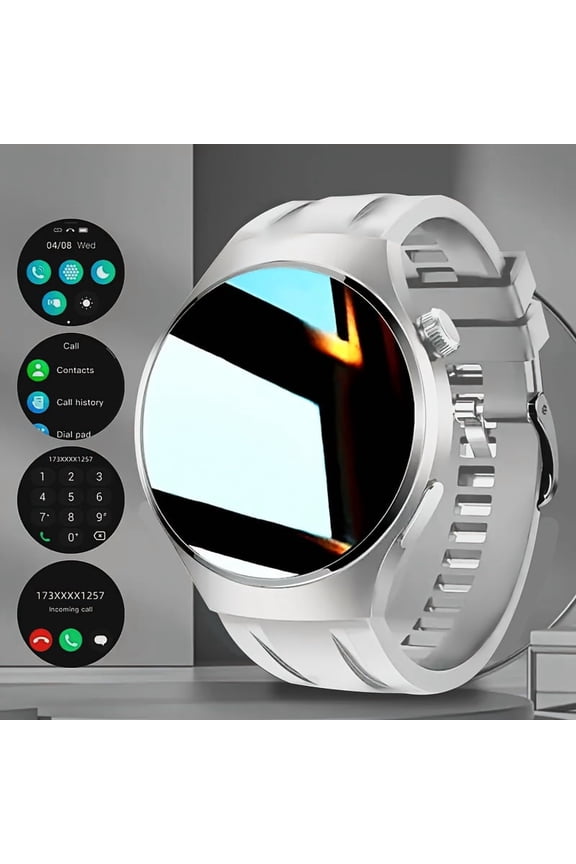 Unisex Smartwatch, 1.52" HD TFT Screen, BT Call, USB Charging, Android & iOS Compatible, Gift
