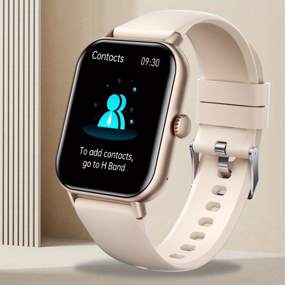 Unisex Smartwatch, 1.85" Screen, BT Call, 100+ Sports Modes, Android & iPhone Compatible
