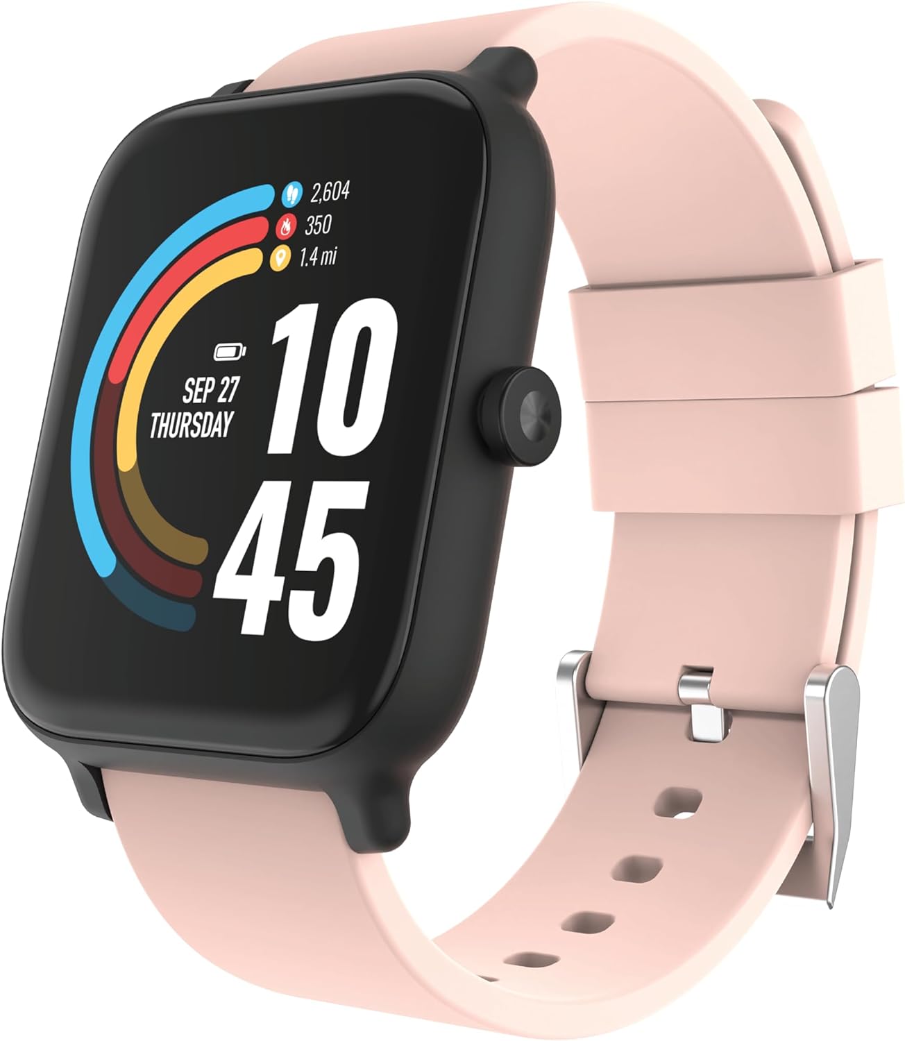 Unisex Smartwatch - Fitness Tracker, Heart Rate Monitor, Customizable ...