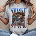 thumbnail image 1 of Unisex Smoke And Stack Sinners 2025 Bootlegs T-Shirt, Sizes S-5XL, Tbun, 1 of 5