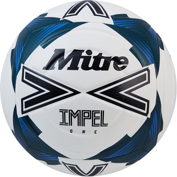 Unisex Soccer Ball 3 White Black Tidal Teal