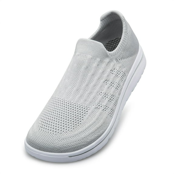 Unisex Sock Walking Shoes Wide Toe Box Slip-on Mens Running Shoe Womens Lightweight Casual Fashion Sneakers 11Women/9.5Men