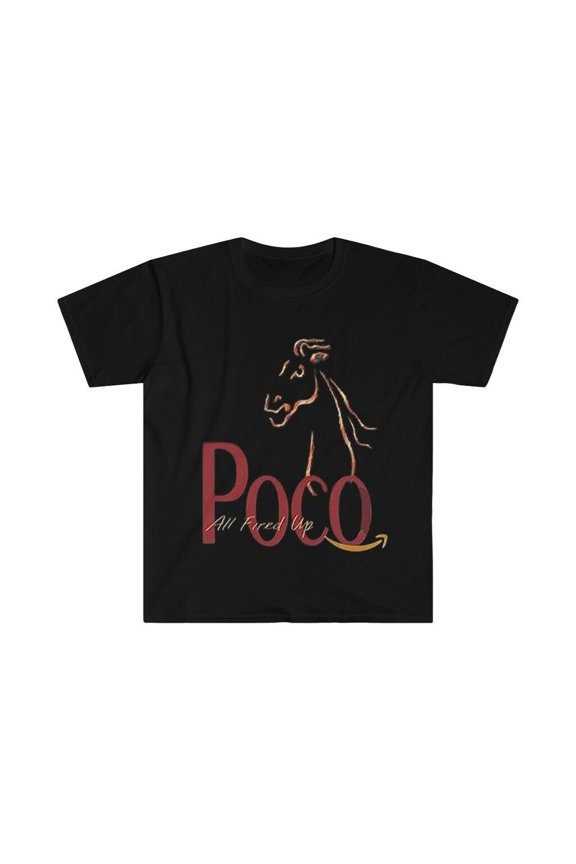 Unisex Soft Cotton T-Shirt Band Poco. All Fired Up