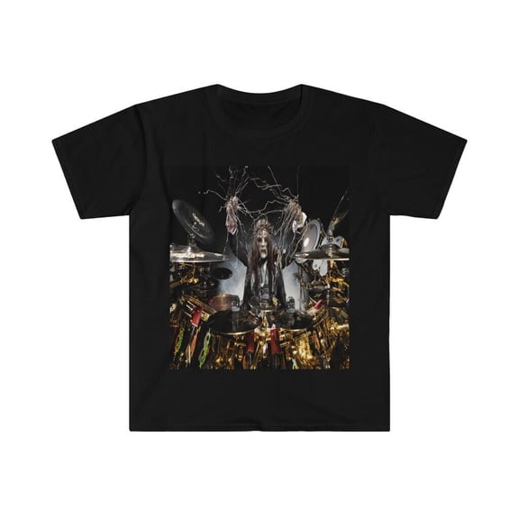 Unisex Soft Cotton T-Shirt. Joey Jordison Slipknot Drummer