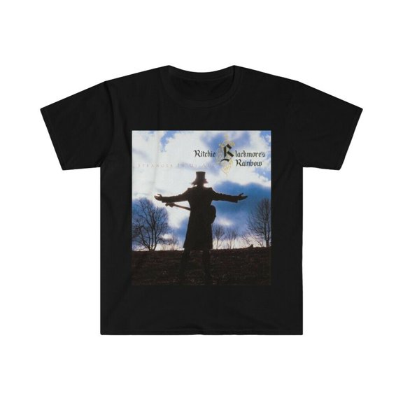 Unisex Soft Cotton T-Shirt. Ritchie Blackmore's, Rainbow