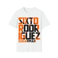 thumbnail image 1 of Unisex Soft Cotton T-Shirt. Sixto Rodriguez, Sugar Man, 1 of 2