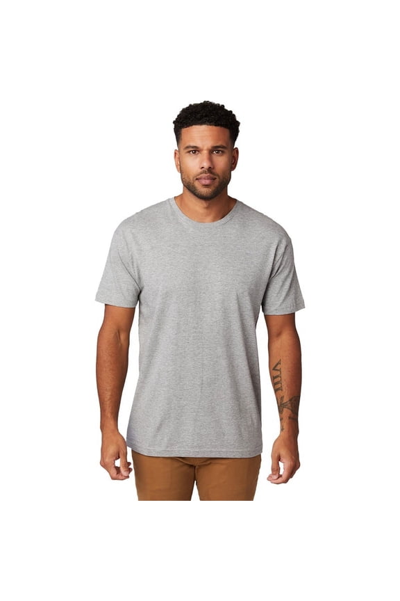 Unisex Soft-washed Short Sleeve Crew Neck T-Shirt 3Pack ATHLETIC HEATHER