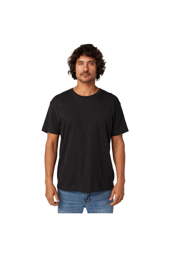 Unisex Soft-washed Short Sleeve Crew Neck T-Shirt 3Pack GRAPHITE HEATHER