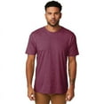 thumbnail image 1 of Unisex Soft-washed Short Sleeve Crew Neck T-Shirt 3Pack MAROON HEATHER, 1 of 3