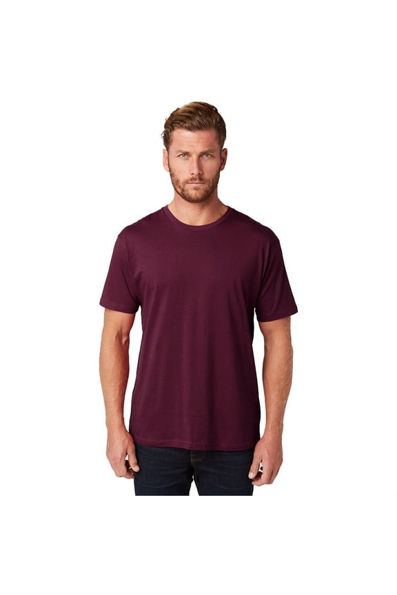 Unisex Soft-washed Short Sleeve Crew Neck T-Shirt 3Pack MAROON