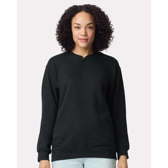 Unisex Softstyle Midweight Fleece Quarter-Zip Sweatshirt