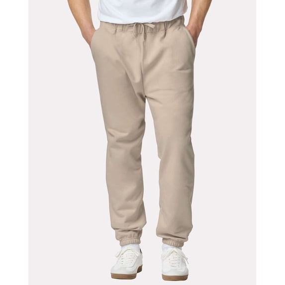 Gildan SF100 Softstyle Midweight Pocket Sweatpants-Sand-2XL