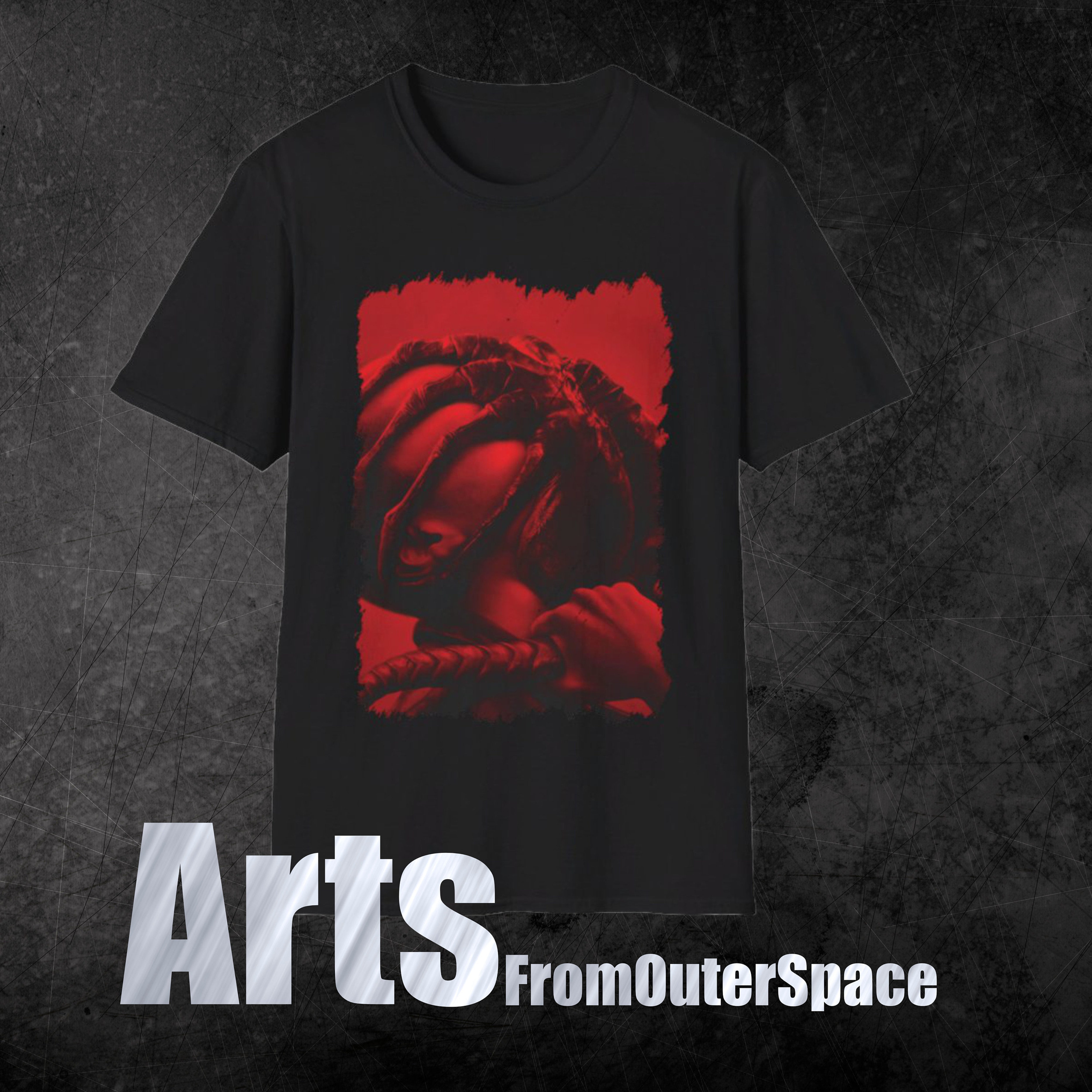 Unisex Softstyle TShirt Alien Romulus facehugger