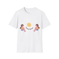 thumbnail image 1 of Unisex Softstyle T-Shirt Friends Forever Short Sleeve Crew Neck Cotton, 1 of 8