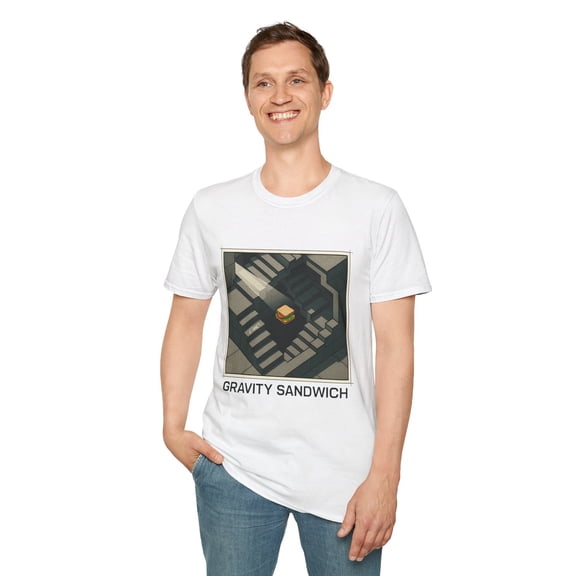 Unisex Softstyle T-Shirt Impossible Staircase Sandwich Math Rock