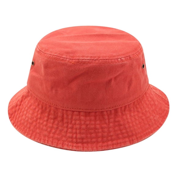 Unisex Solid Color Bucket Hat Sun Hat for Men and Women