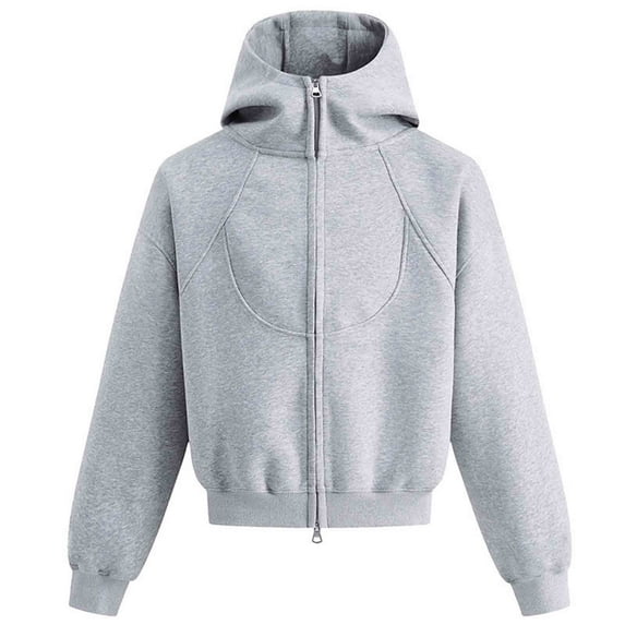 Unisex Solid-Color Casual Pullover Hoodie, Long Sleeve with Front Pocket, Loose Fit Design for All-Day Comfort, Ideal for Outdoor and Daily Wear