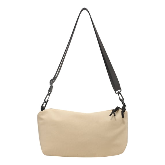 Unisex Solid Color Crossbody Bag, Casual Sports Shoulder Bag, Lightweight Mini Carry Bag, Large Capacity Small Purse, Soft Comfortable Material, Daily Travel Shopping Streetwear Bag