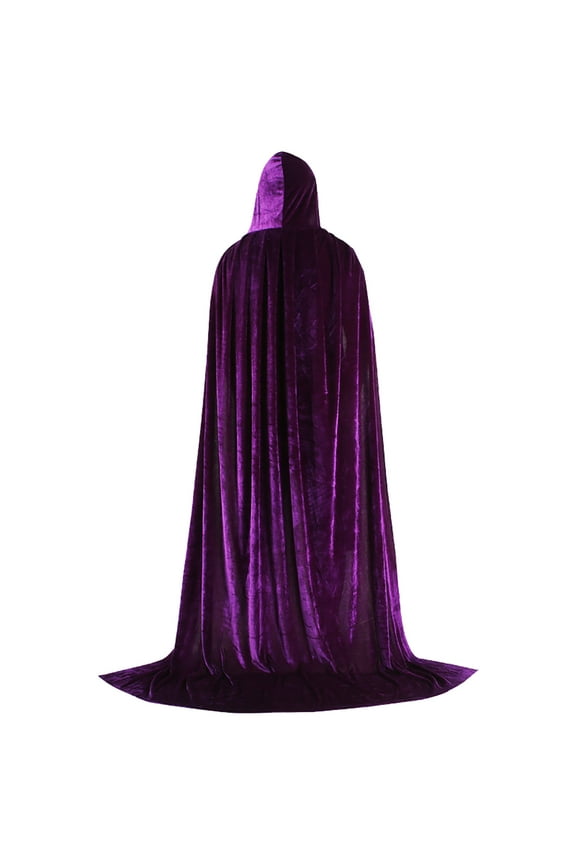 Unisex Solid Color Velvet Witch Cape Multiple Sizes Head Scarf Dress Shawl for Women Winter 1920s Flapper Dresses for Women Cardigan for Dresses Formal Shawl with Hood Womens Summer Scarf